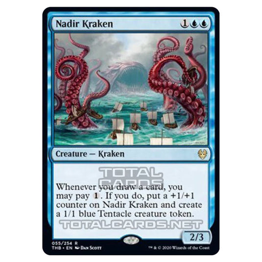 Magic The Gathering - Theros Beyond Death - Nadir Kraken - 55/254