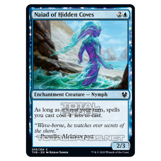 Magic The Gathering - Theros Beyond Death - Naiad of Hidden Coves - 56/254