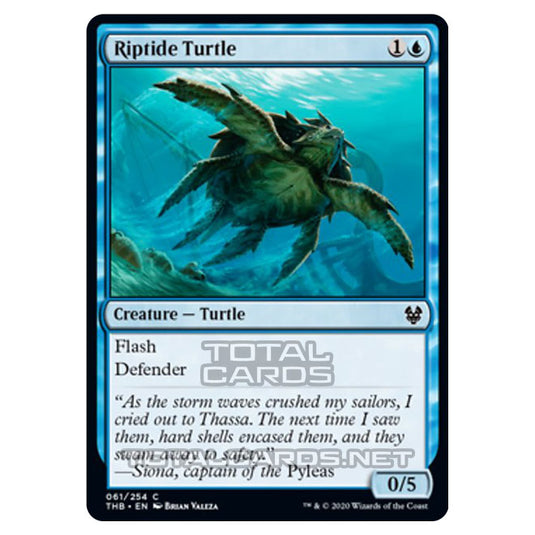 Magic The Gathering - Theros Beyond Death - Riptide Turtle - 61/254