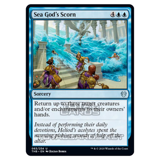 Magic The Gathering - Theros Beyond Death - Sea God's Scorn - 63/254