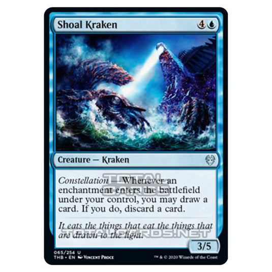 Magic The Gathering - Theros Beyond Death - Shoal Kraken - 65/254