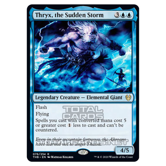 Magic The Gathering - Theros Beyond Death - Thryx, the Sudden Storm - 76/254