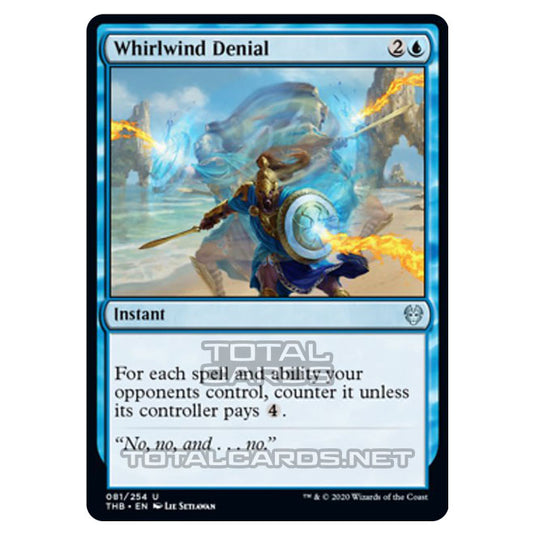 Magic The Gathering - Theros Beyond Death - Whirlwind Denial - 81/254