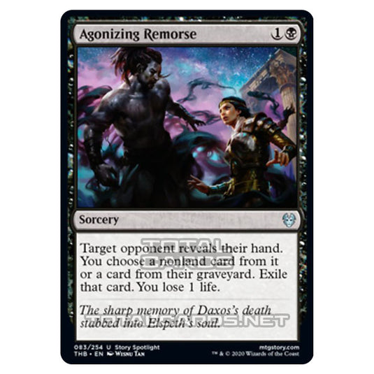 Magic The Gathering - Theros Beyond Death - Agonizing Remorse - 83/254