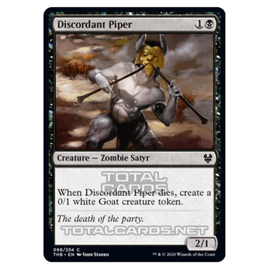 Magic The Gathering - Theros Beyond Death - Discordant Piper - 88/254