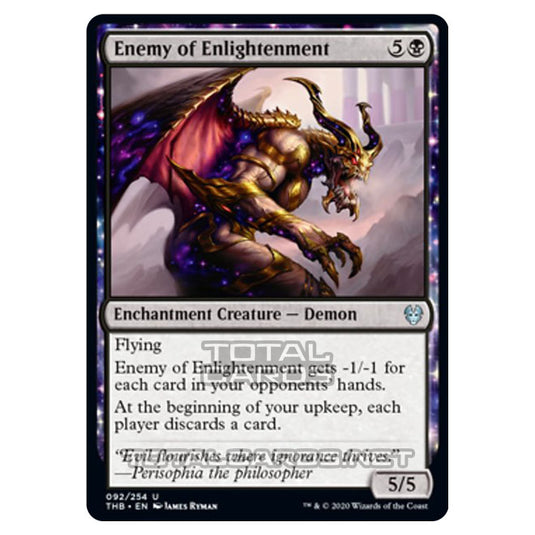 Magic The Gathering - Theros Beyond Death - Enemy of Enlightenment - 92/254