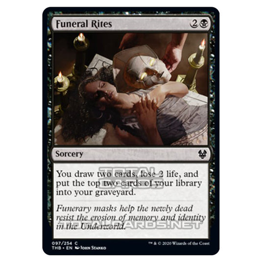 Magic The Gathering - Theros Beyond Death - Funeral Rites - 97/254