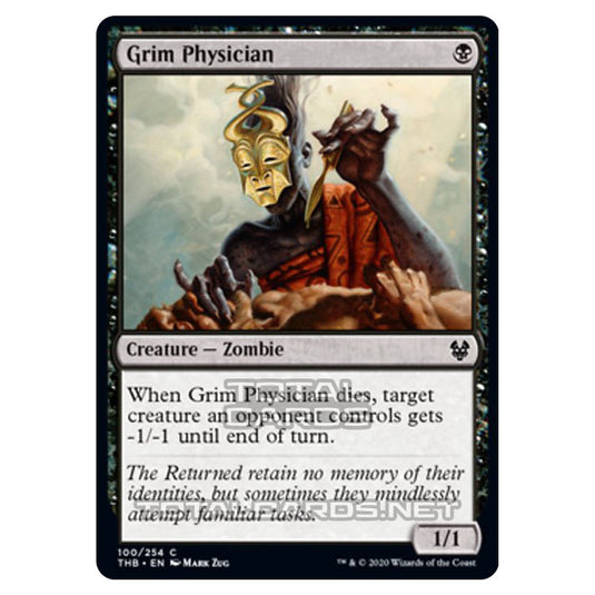 Magic The Gathering - Theros Beyond Death - Grim Physician - 100/254