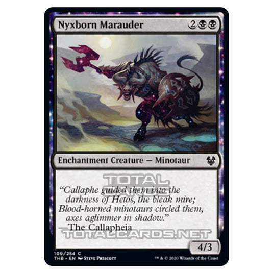 Magic The Gathering - Theros Beyond Death - Nyxborn Marauder - 109/254