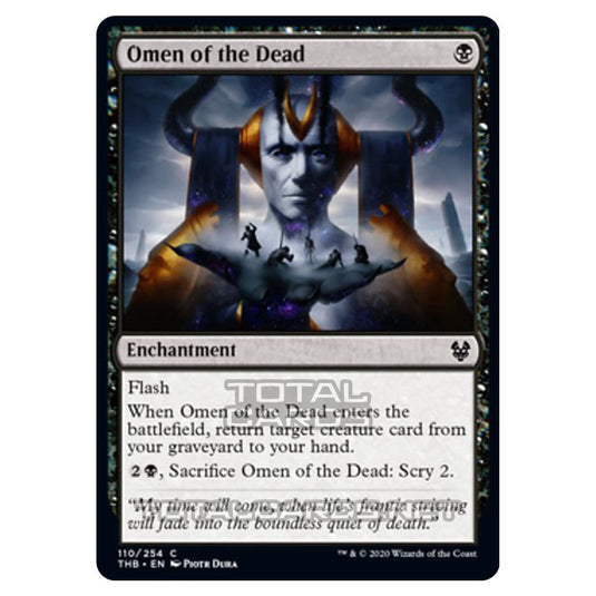 Magic The Gathering - Theros Beyond Death - Omen of the Dead - 110/254