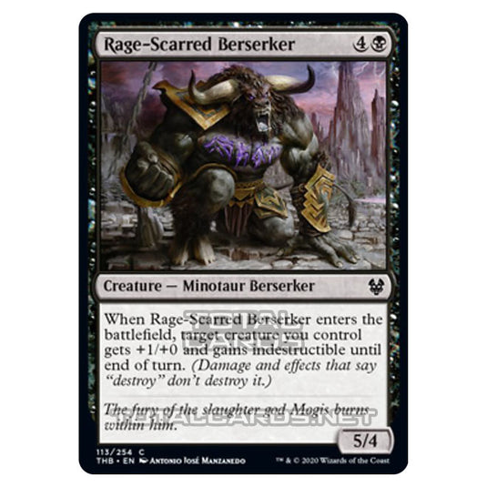 Magic The Gathering - Theros Beyond Death - Rage-Scarred Berserker - 113/254