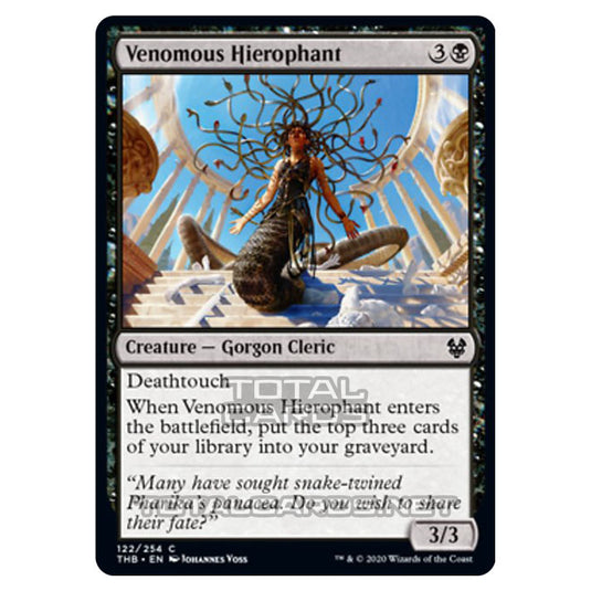 Magic The Gathering - Theros Beyond Death - Venomous Hierophant - 122/254