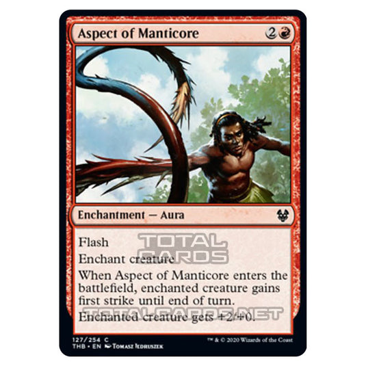 Magic The Gathering - Theros Beyond Death - Aspect of Manticore - 127/254