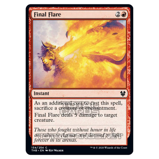 Magic The Gathering - Theros Beyond Death - Final Flare - 134/254