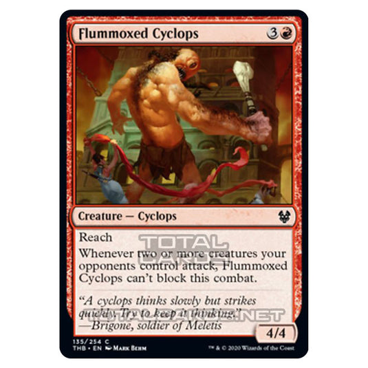 Magic The Gathering - Theros Beyond Death - Flummoxed Cyclops - 135/254