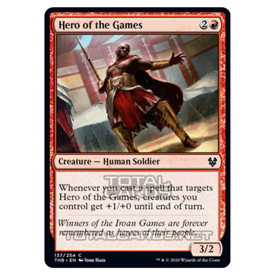 Magic The Gathering - Theros Beyond Death - Hero of the Games - 137/254