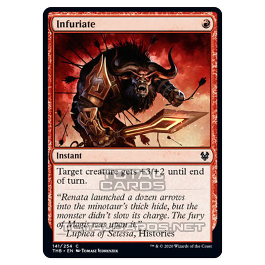 Magic The Gathering - Theros Beyond Death - Infuriate - 141/254