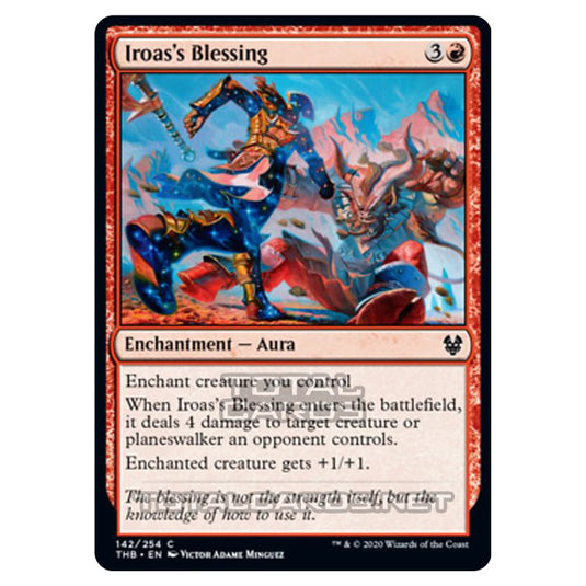 Magic The Gathering - Theros Beyond Death - Iroas's Blessing - 142/254