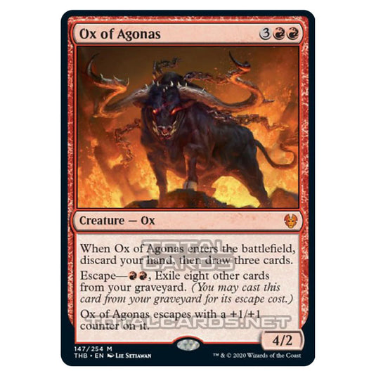 Magic The Gathering - Theros Beyond Death - Ox of Agonas - 147/254