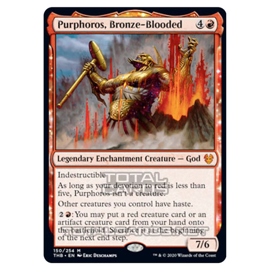 Magic The Gathering - Theros Beyond Death - Purphoros, Bronze-Blooded - 150/254