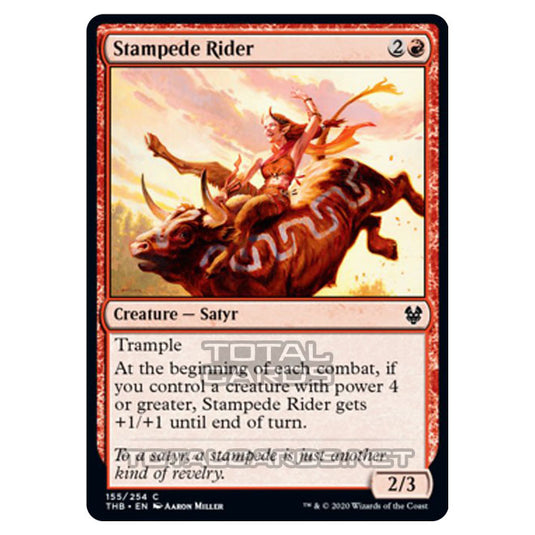 Magic The Gathering - Theros Beyond Death - Stampede Rider - 155/254