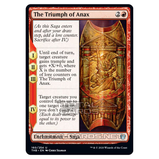 Magic The Gathering - Theros Beyond Death - The Triumph of Anax - 160/254