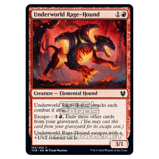 Magic The Gathering - Theros Beyond Death - Underworld Rage-Hound - 163/254