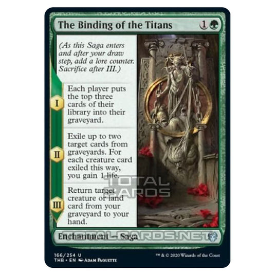 Magic The Gathering - Theros Beyond Death - The Binding of the Titans - 166/254