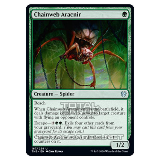 Magic The Gathering - Theros Beyond Death - Chainweb Aracnir - 167/254