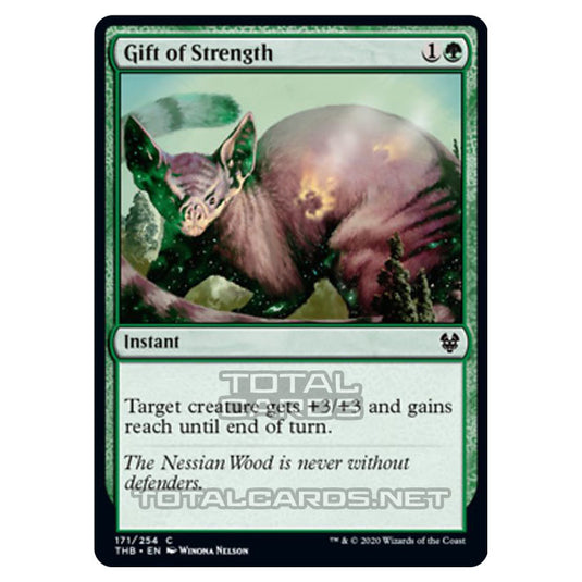 Magic The Gathering - Theros Beyond Death - Gift of Strength - 171/254