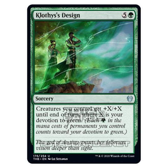 Magic The Gathering - Theros Beyond Death - Klothys's Design - 176/254