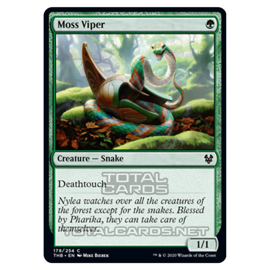 Magic The Gathering - Theros Beyond Death - Moss Viper - 179/254