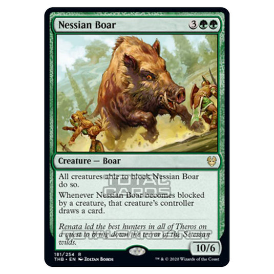 Magic The Gathering - Theros Beyond Death - Nessian Boar - 181/254