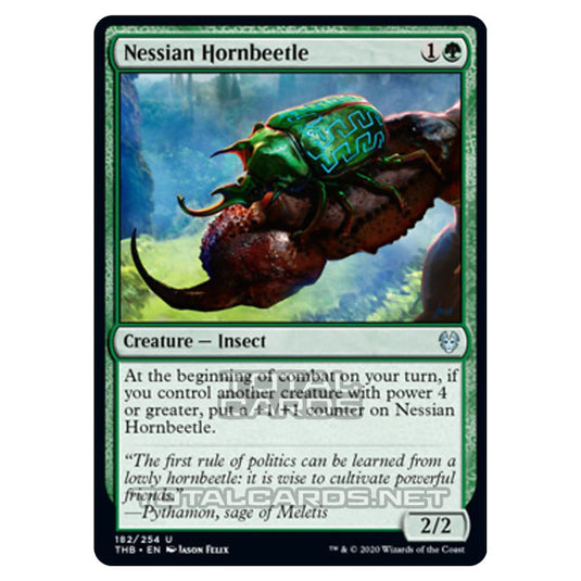 Magic The Gathering - Theros Beyond Death - Nessian Hornbeetle - 182/254