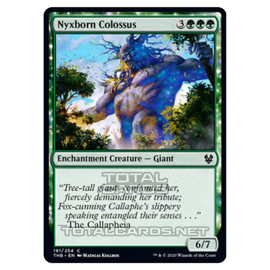 Magic The Gathering - Theros Beyond Death - Nyxborn Colossus - 191/254