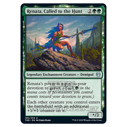 Magic The Gathering - Theros Beyond Death - Renata, Called to the Hunt - 196/254