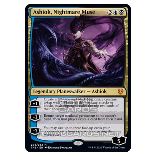 Magic The Gathering - Theros Beyond Death - Ashiok, Nightmare Muse - 208/254