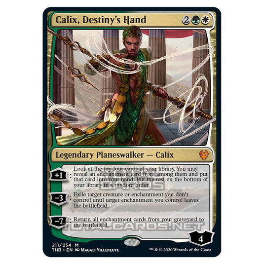 Magic The Gathering - Theros Beyond Death - Calix, Destiny's Hand - 21 Magic The Gathering - Theros Beyond Death - Calix, Destiny's Hand - 21