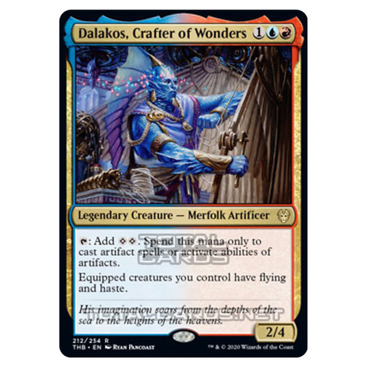 Magic The Gathering - Theros Beyond Death - Dalakos, Crafter of Wonders - 212/254