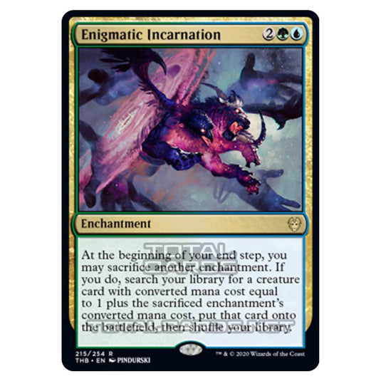 Magic The Gathering - Theros Beyond Death - Enigmatic Incarnation - 215/254