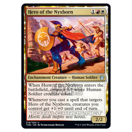 Magic The Gathering - Theros Beyond Death - Hero of the Nyxborn - 219/254