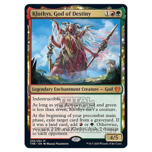 Magic The Gathering - Theros Beyond Death - Klothys, God of Destiny - 220/254