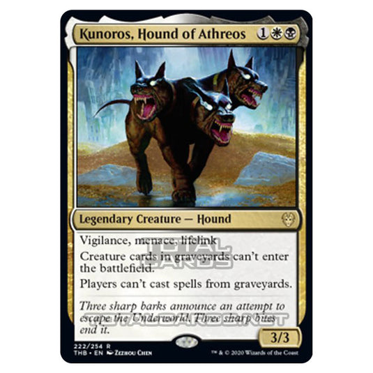 Magic The Gathering - Theros Beyond Death - Kunoros, Hound of Athreos - 222/254