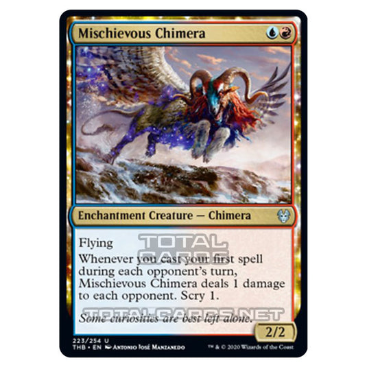 Magic The Gathering - Theros Beyond Death - Mischievous Chimera - 223/254