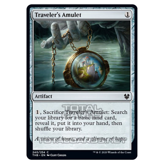 Magic The Gathering - Theros Beyond Death - Traveler's Amulet - 240/254