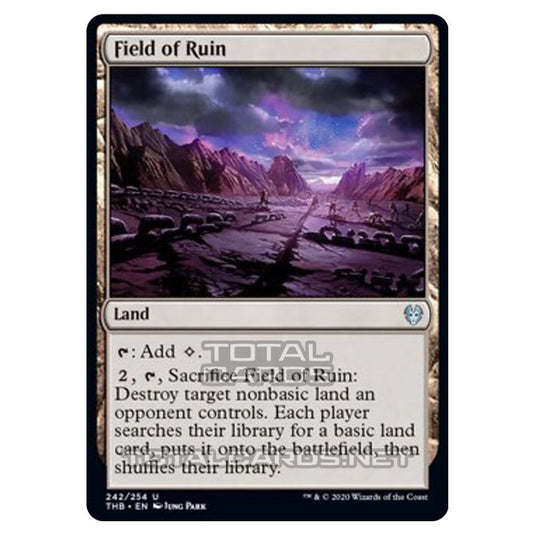 Magic The Gathering - Theros Beyond Death - Field of Ruin - 242/254