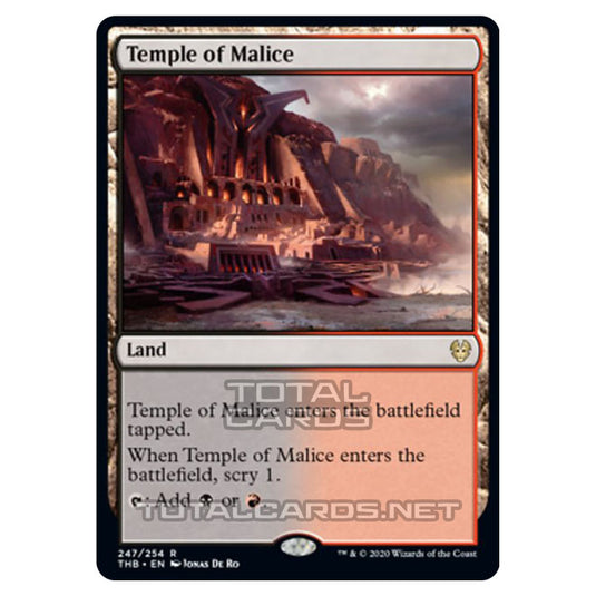 Magic The Gathering - Theros Beyond Death - Temple of Malice - 247/254