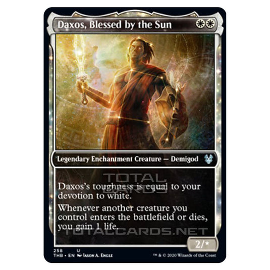 Magic The Gathering - Theros Beyond Death - Daxos, Blessed by the Sun - 258/254