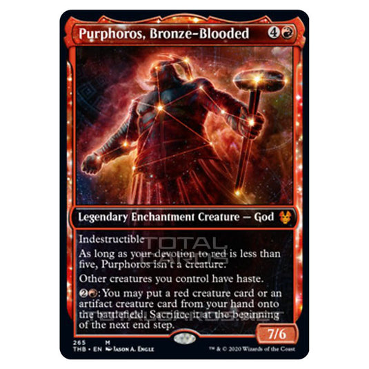 Magic The Gathering - Theros Beyond Death - Purphoros, Bronze-Blooded - 265/254