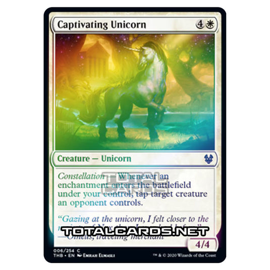 Magic The Gathering - Theros Beyond Death - Captivating Unicorn - 6/254 (Foil)